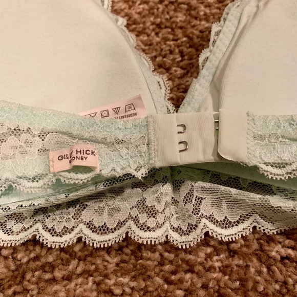 Gilly Hicks Mint Green Lace Bralette Small- New!! - Picture 6 of 7